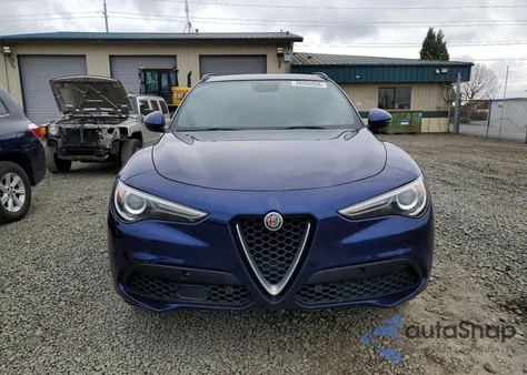 2018 Alfa Romeo Stelvio Ti Sport из США, поврежденный, VIN ZASFAKNN9J7B85530